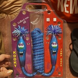 Kooky Blue Jump Rope with Handles